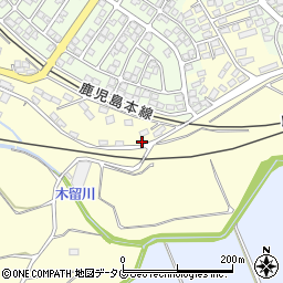 熊本県熊本市北区植木町木留307周辺の地図