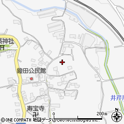 熊本県熊本市北区植木町鐙田2025周辺の地図