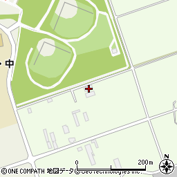 株式会社廃車ドットコム熊本　パーツランド東部周辺の地図