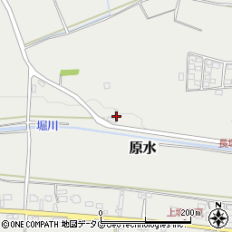 熊本県菊池郡菊陽町原水4968-1周辺の地図