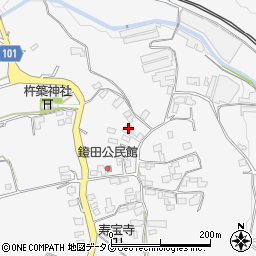 熊本県熊本市北区植木町鐙田1913周辺の地図