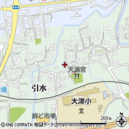 熊本県菊池郡大津町引水503-3周辺の地図