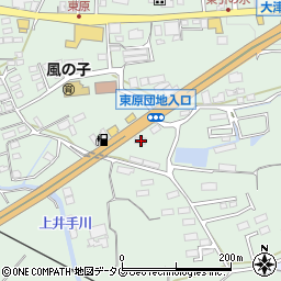 熊本県菊池郡大津町引水948周辺の地図