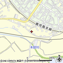 熊本県熊本市北区植木町木留82周辺の地図
