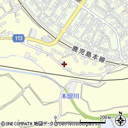 熊本県熊本市北区植木町木留82周辺の地図