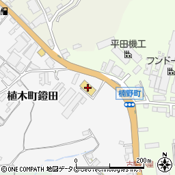 オートバックス・熊本植木店周辺の地図
