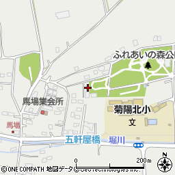 熊本県菊池郡菊陽町原水4652-79周辺の地図