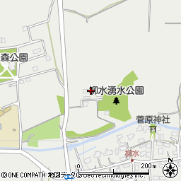 熊本県菊池郡菊陽町原水4321-1周辺の地図