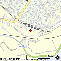 熊本県熊本市北区植木町木留373-1周辺の地図