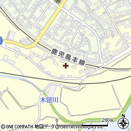 熊本県熊本市北区植木町木留373-1周辺の地図