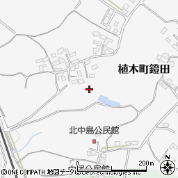 熊本県熊本市北区植木町鐙田1233周辺の地図