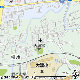 熊本県菊池郡大津町引水496-1周辺の地図