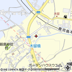 熊本県熊本市北区植木町木留37周辺の地図
