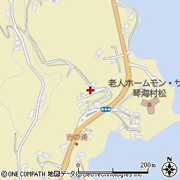 長崎県長崎市琴海村松町431周辺の地図