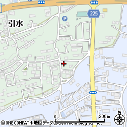 熊本県菊池郡大津町引水871-15周辺の地図