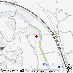 熊本県熊本市北区植木町鐙田1836周辺の地図
