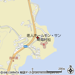 長崎県長崎市琴海村松町395周辺の地図