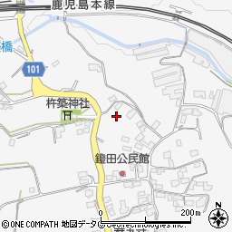 熊本県熊本市北区植木町鐙田1937-1周辺の地図