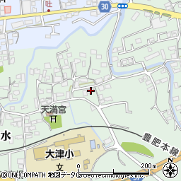 熊本県菊池郡大津町引水439周辺の地図