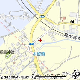 熊本県熊本市北区植木町木留38周辺の地図
