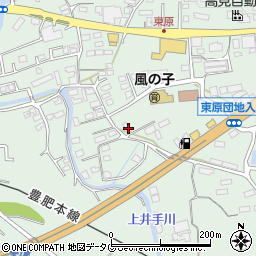 熊本県菊池郡大津町引水952-2周辺の地図