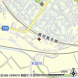 熊本県熊本市北区植木町木留289周辺の地図