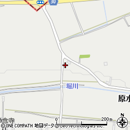 熊本県菊池郡菊陽町原水4930-11周辺の地図
