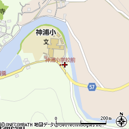 長崎県長崎市神浦向町138周辺の地図
