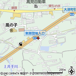 博多一番どり 大津店周辺の地図
