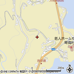 長崎県長崎市琴海村松町438周辺の地図