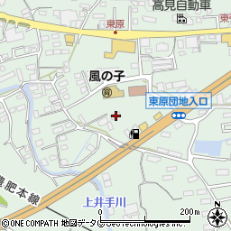 熊本県菊池郡大津町引水942周辺の地図