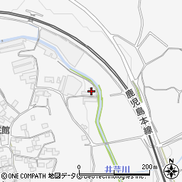 熊本県熊本市北区植木町鐙田1845周辺の地図