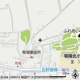 熊本県菊池郡菊陽町原水4666-5周辺の地図