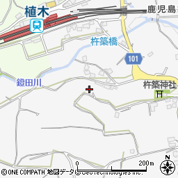 熊本県熊本市北区植木町鐙田568周辺の地図