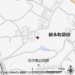 熊本県熊本市北区植木町鐙田1230周辺の地図