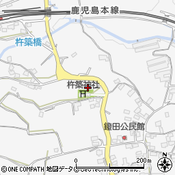 熊本県熊本市北区植木町鐙田526周辺の地図