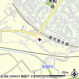熊本県熊本市北区植木町木留277周辺の地図