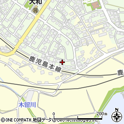 熊本県熊本市北区植木町大和61-4周辺の地図