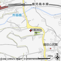 熊本県熊本市北区植木町鐙田542周辺の地図