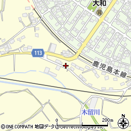 熊本県熊本市北区植木町木留275周辺の地図