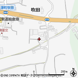 熊本県菊池郡大津町吹田1136周辺の地図