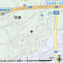 熊本県菊池郡大津町引水857周辺の地図