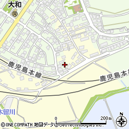 熊本県熊本市北区植木町木留310-7周辺の地図