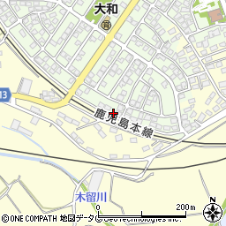 熊本県熊本市北区植木町大和54-15周辺の地図