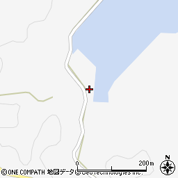 長崎県南松浦郡新上五島町間伏郷204周辺の地図