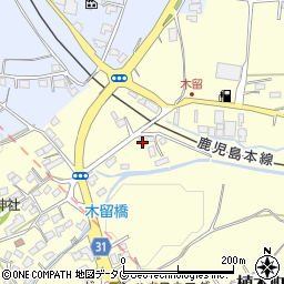 熊本県熊本市北区植木町木留42周辺の地図