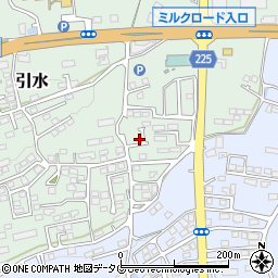 熊本県菊池郡大津町引水870周辺の地図
