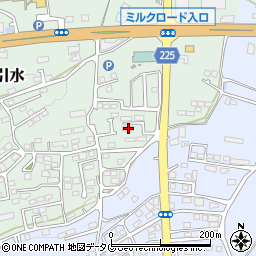 熊本県菊池郡大津町引水869周辺の地図