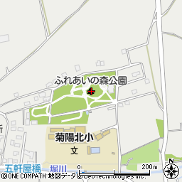熊本県菊池郡菊陽町原水4642-16周辺の地図
