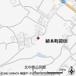 熊本県熊本市北区植木町鐙田1175周辺の地図
